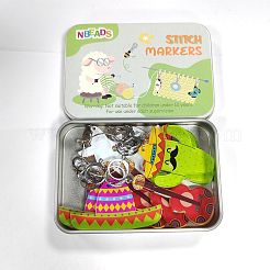 Cinco de mayo непрозрачные печатные акриловые подвесные маркеры петель с замком HJEW-AB00177