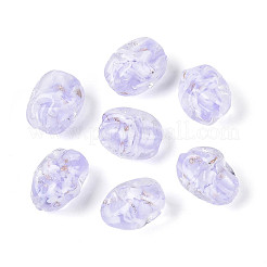 Нити из бусин ручной работы в технике лэмпворк и блестящих бусинок&nbsp;LAMP-T023-29D