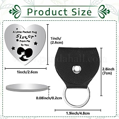 201 памятная монета из нержавеющей стали для лиц AJEW-CN0002-07B