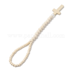 Напечатанный деревянный крест для защиты дверной ручки&nbsp;HJEW-JM02802