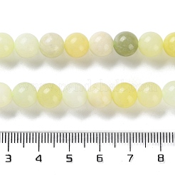 Природные новые нефрита круглые бусины нити&nbsp;G-O039-16-10mm-01