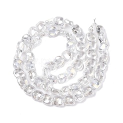 Стеклянные бусины с гальваническим покрытием &nbsp;EGLA-N012-07A