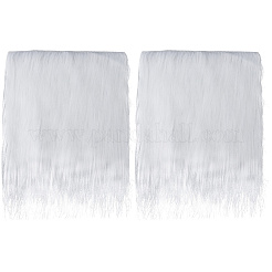 2 шт. искусственный мех квадратной ткани DIY-GF0011-26B