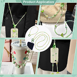 2шт ремешок для телефона из стекла&nbsp;HJEW-PH02157