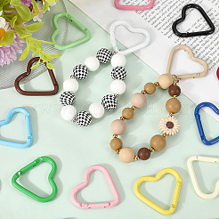 20 шт. алюминиевые пружинные кольца-затворы KEYC-SC0001-63