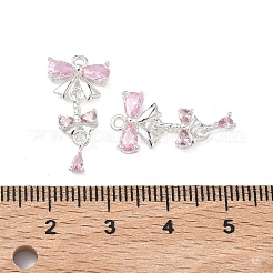 Латунные микро проложить кубического циркония подвески&nbsp;KK-C115-09S-01