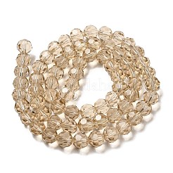 Прозрачные стеклянные бусины EGLA-A035-T10mm-D22