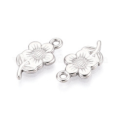 Подвески-цветы из нержавеющей стали 304&nbsp;STAS-T069-31P