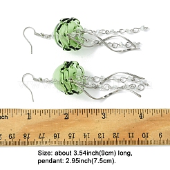 Железо болтающийся серьги&nbsp;EJEW-FS00022