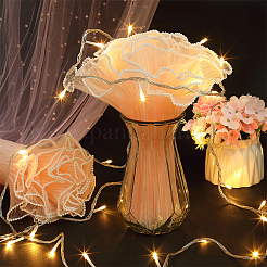 2 пакет органза для упаковки цветов букетная бумага DIY-GF0009-26B