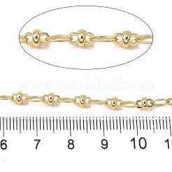 Латунные текстурированные овальные звенья цепи CHC-C014-15G