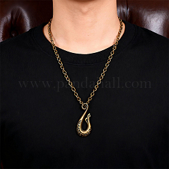 3 шт. застежки-крючки из сплава&nbsp;FIND-CP0003-47AB