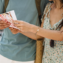 10шт 5 цвета регулируемый плетеный браслет из нейлонового шнура AJEW-TA0001-25