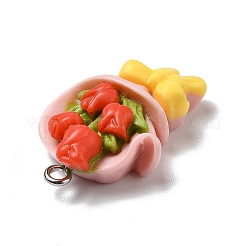 Подвески из непрозрачной смолы&nbsp;X-RESI-D055-050P