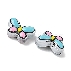 Прозрачные стеклянные эмалевые бусины&nbsp;LAMP-C023-02A