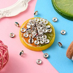 Железные плоские круглые разделительные бусины&nbsp;IFIN-YW0001-59B-S