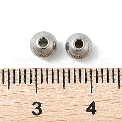 Perline distanziatrici rotonde in acciaio inossidabile 201 resistenti all'ossidazione&nbsp;STAS-E082-15