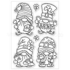 Klarsichtstempel aus PVC-Kunststoff&nbsp;DIY-WH0618-0024