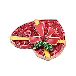 Strass-Cabochons aus weihnachtlicher Legierung&nbsp;FIND-U016-03G-03