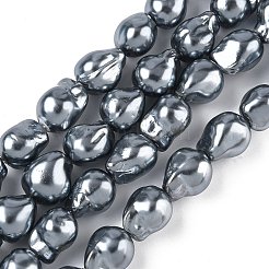 Гальванические стеклянные бусины GLAA-Z013-01C-02