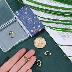 6 шт. латунные пружинные кольца-затворы FIND-SC0010-94