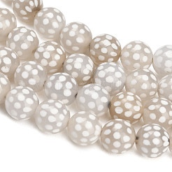 Chapelets de perles de style tibétain&nbsp;GG-NH0001-A04-10MM