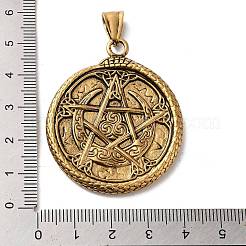 Pendenti grandi in acciaio inossidabile 304&nbsp;LS-STAS-D091-12AG