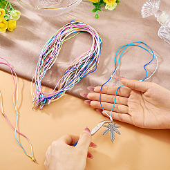 Изготовление ожерелий из нейлоновых ниток NJEW-TAC0024