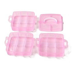 Прямоугольный портативный пластиковый съемный ящик для хранения из полипропилена CON-D007-02D