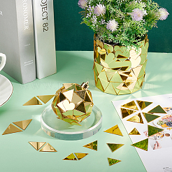 210 шт. 3 вида самоклеящихся акриловых кабошонов DIY-PH0022-93D