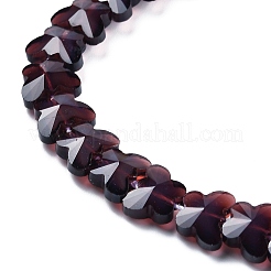 Прозрачные стеклянные бусины EGLA-L045-I-C02