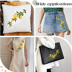 Компьютеризированная вышивка тканью утюжок на / шить на заплатках PATC-WH20005-01A