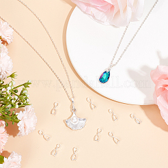 12 шт. 925 поручни для ледоруба из стерлингового серебра STER-CN0001-38