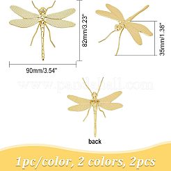 2 шт. 2-цветный сплав&nbsp;OFST-CA0001-01