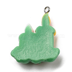 Подвески из непрозрачной смолы CRES-D010-01G