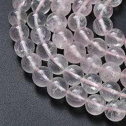 Природного розового кварца нитей бисера&nbsp;G-G305-A03-10mm