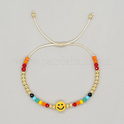 Акриловые бусины плетеные браслеты из бисера&nbsp;KG4312-2