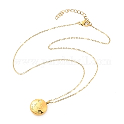 Colliers avec pendentif constellation en acier inoxydable 304 et zircone cubique transparente&nbsp;NJEW-R021-02G-08