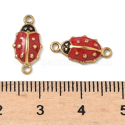 Подвески-коннекторы в виде божьей коровки из нержавеющей стали 304&nbsp;STAS-U056-01G-01