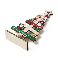 Рождественские украшения из дерева DJEW-G041-01B