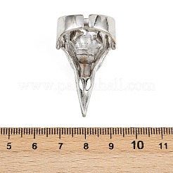 Сплав манжеты кольца RJEW-D328-01A-AS