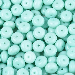 Непрозрачный стеклянный бисер с краской для выпечки&nbsp;SEED-N008-03A-05