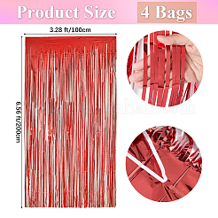 4 пакет пластиковая бахрома занавески&nbsp;HULI-DJ0001-01D