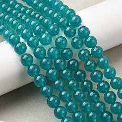 Perles de jade blanc naturel&nbsp;G-G766-B-16-1