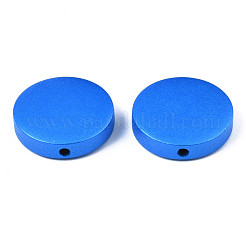 Расписные бусы из натурального дерева WOOD-S057-069B