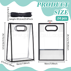 Прямоугольные полипропиленовые пластиковые сумки для хранения&nbsp;ABAG-WH0046-60B