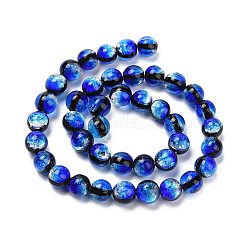 Стеклянные бусины LAMP-A001-G04-10mm