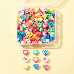 100шт бусины из полимерной глины ручной работы CLAY-FS0001-26