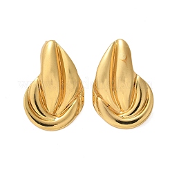 Серьги-гвоздики из нержавеющей стали 304 для женщин EJEW-U047-05G