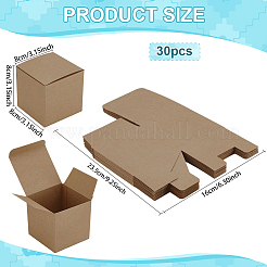 Картонные бумажные упаковочные коробки CON-WH0123-04A-02